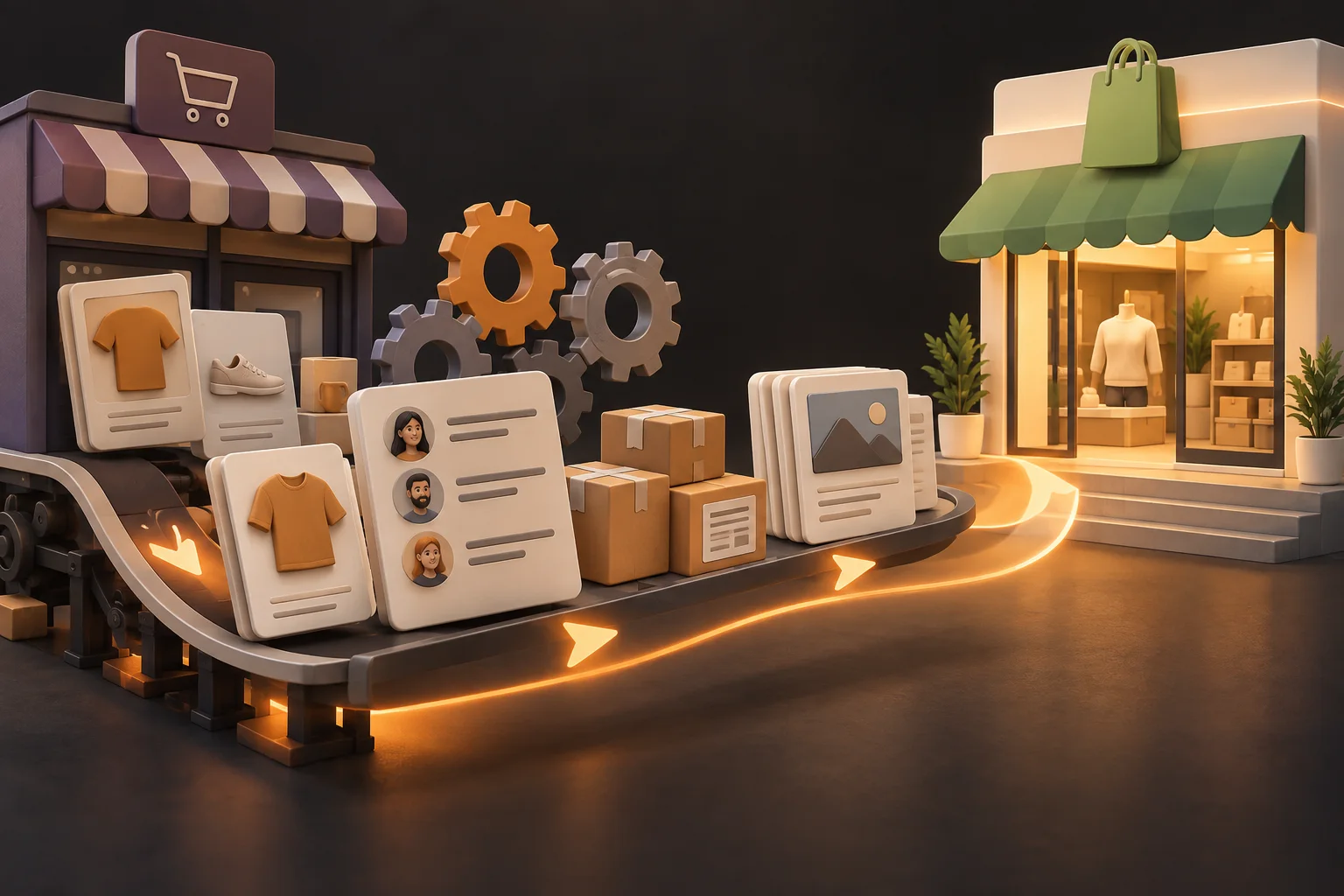 Inventario de productos, clientes, pedidos, contenidos y funciones antes de migrar una tienda