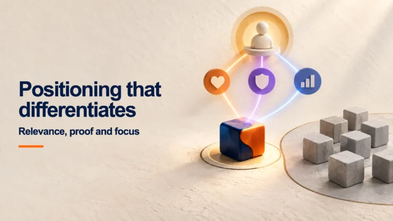 A differentiated brand set apart from generic alternatives through relevance and proof