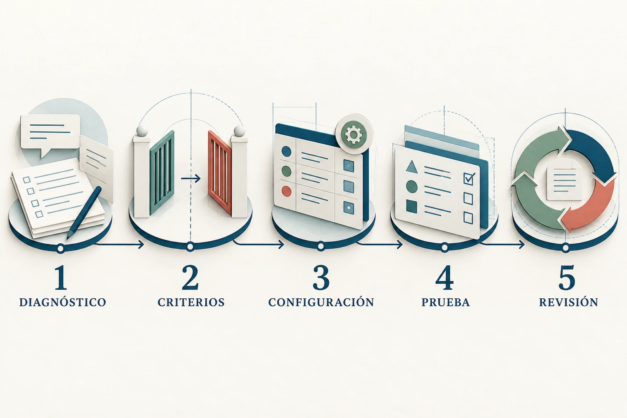 Proceso para diseñar e implementar un pipeline de ventas desde el diagnóstico hasta la revisión
