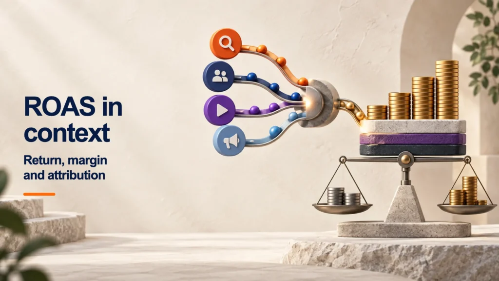 Advertising channels connected to revenue, margin and attribution