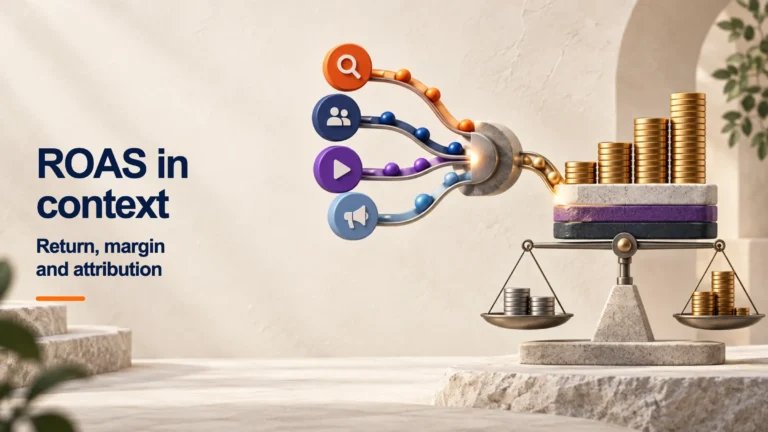 Advertising channels connected to revenue, margin and attribution